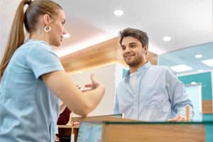 Man entering cocaine detox