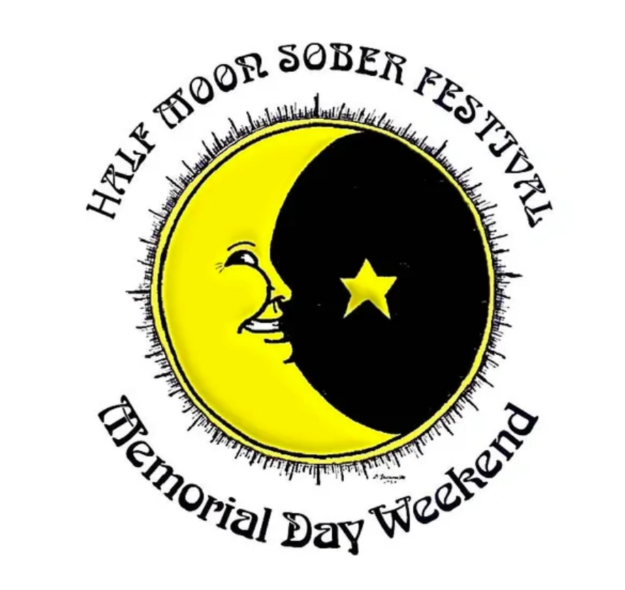 Half Moon Sober Festival Logo